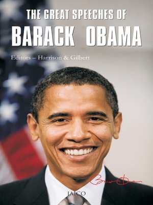 cover image of The Great Speeches of Barack Obama